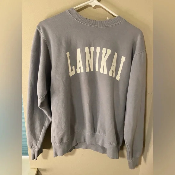 Brandy Melville lilac crew neck sweatshirt one size